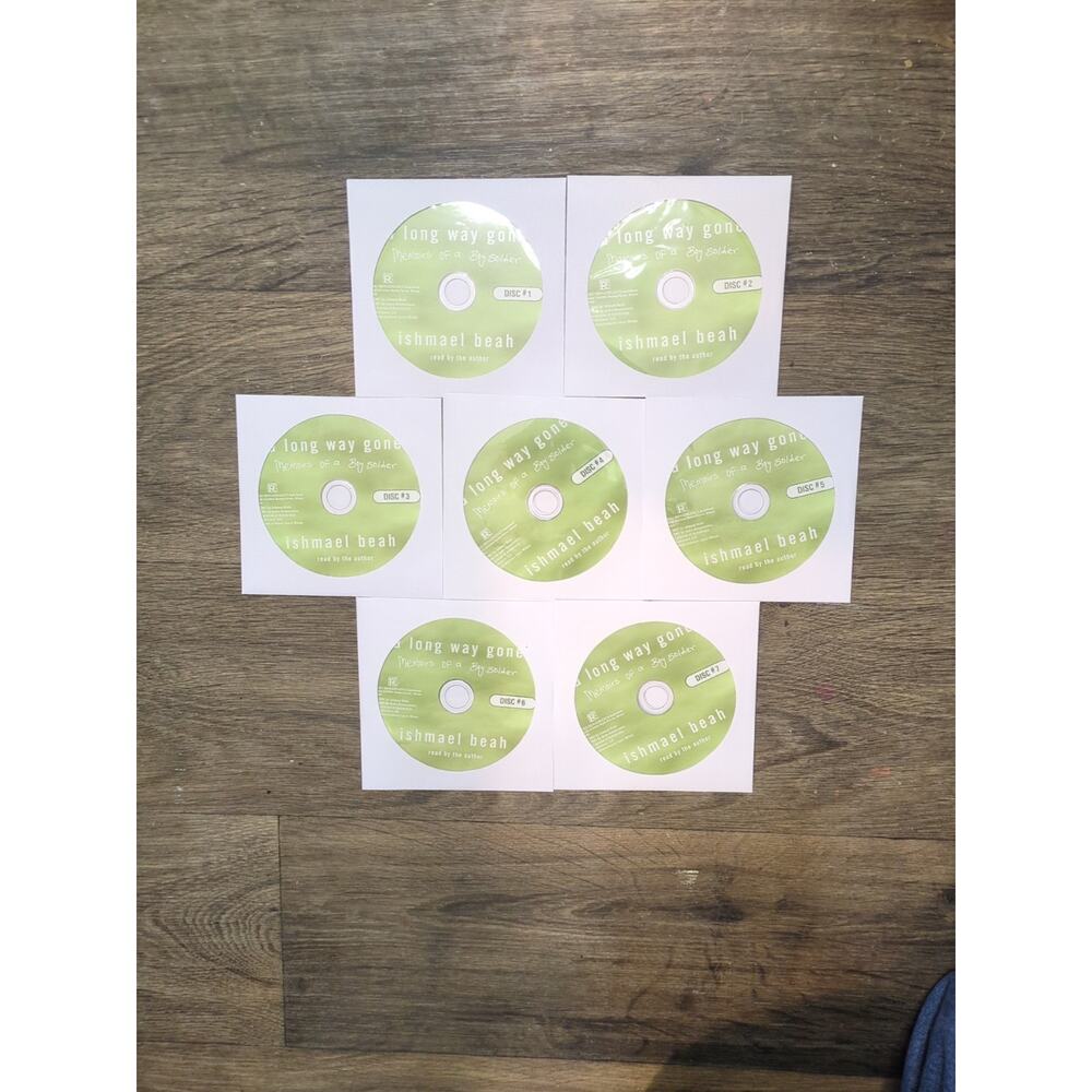 A Long Way Gone: Memoirs of a Boy Soldier Ishmael Beah (2007) Disc Only